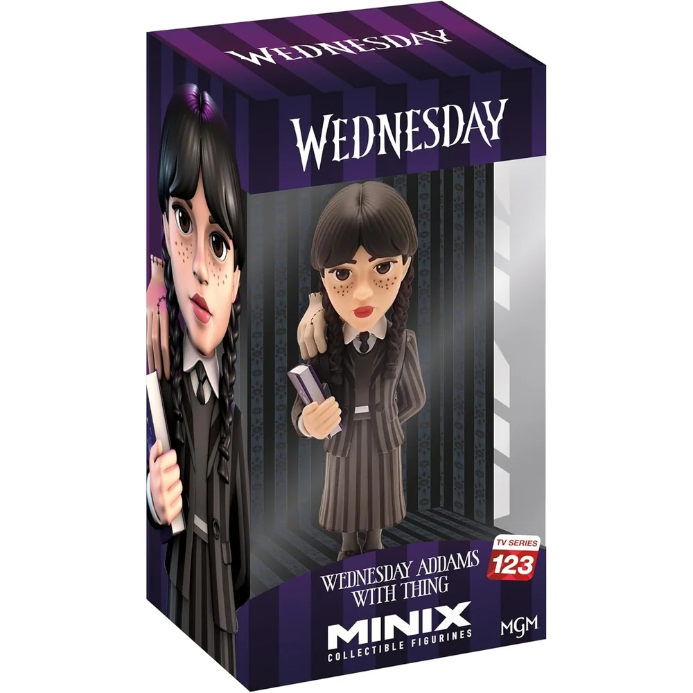 MINIX WEDNESDAY ADDAMS&THING 12CM Image 1