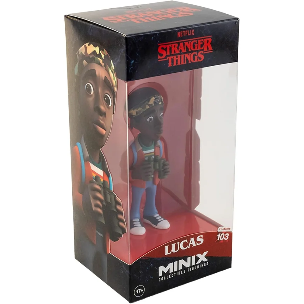 MINIX STRANGER THINGS LUCAS 12CM Image 1