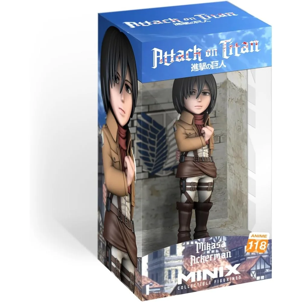 MINIX ATTACK ON TITAN MIKASA 12CM Image 1