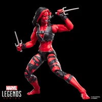 Marvel Legends Series Red She-Hulk, Hulk Comics Collectible 15-cm-scale Action Figure - undefined undefined