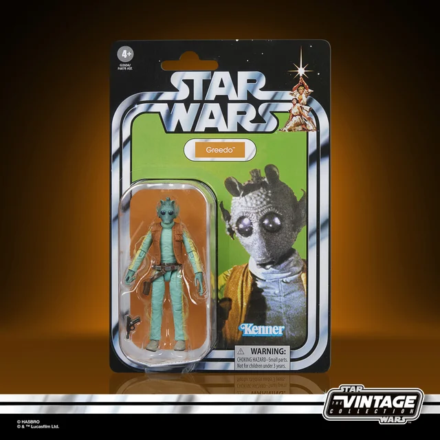Star Wars The Vintage Collection Greedo Premium Action Figure (3.75”)