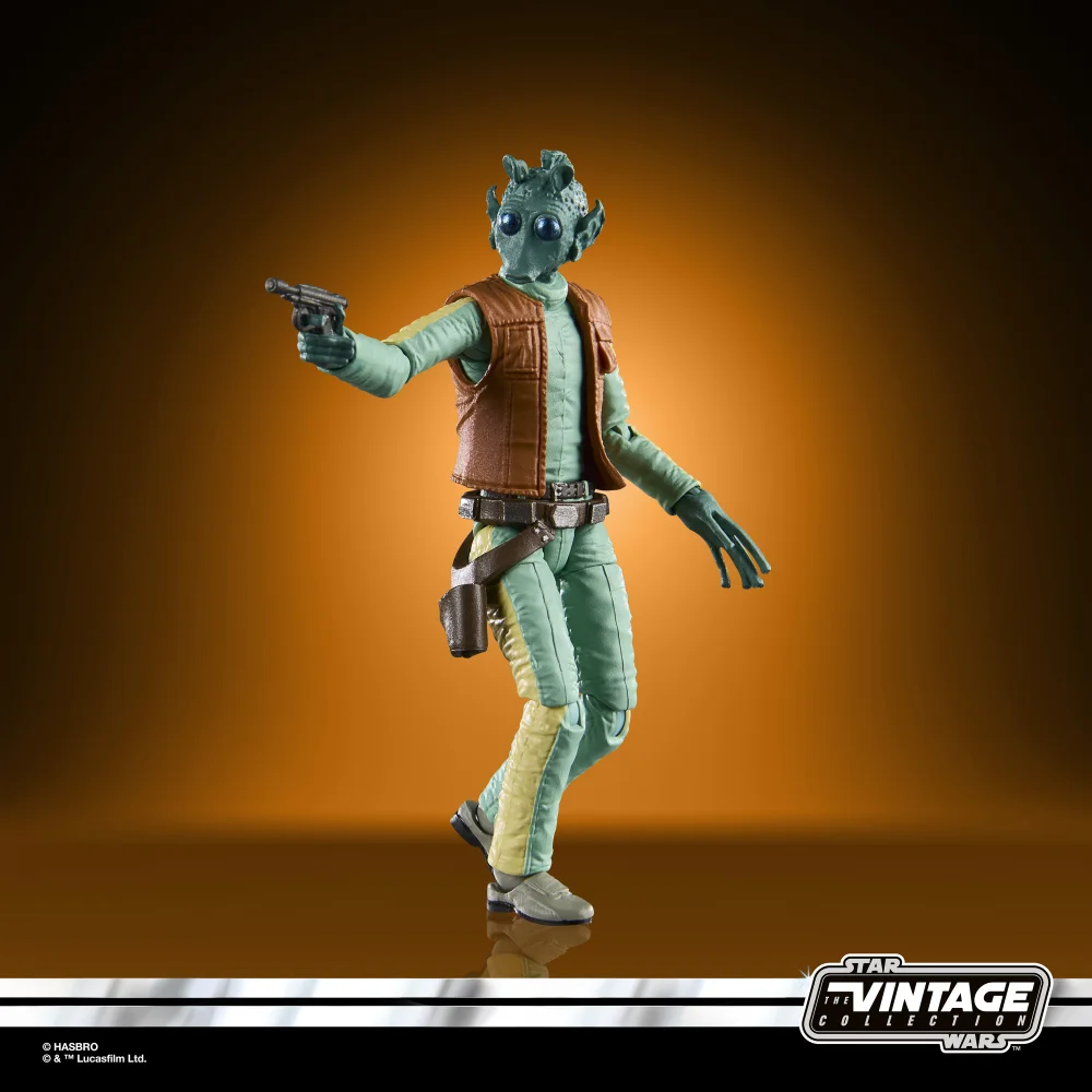 Star Wars The Vintage Collection Greedo Premium Action Figure (3.75”) Image 1