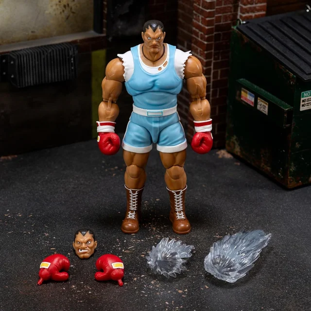 BALROG STREET FIGHTER 6 INCH DELUXE COLLECTOR FIGURE JADA TOYS