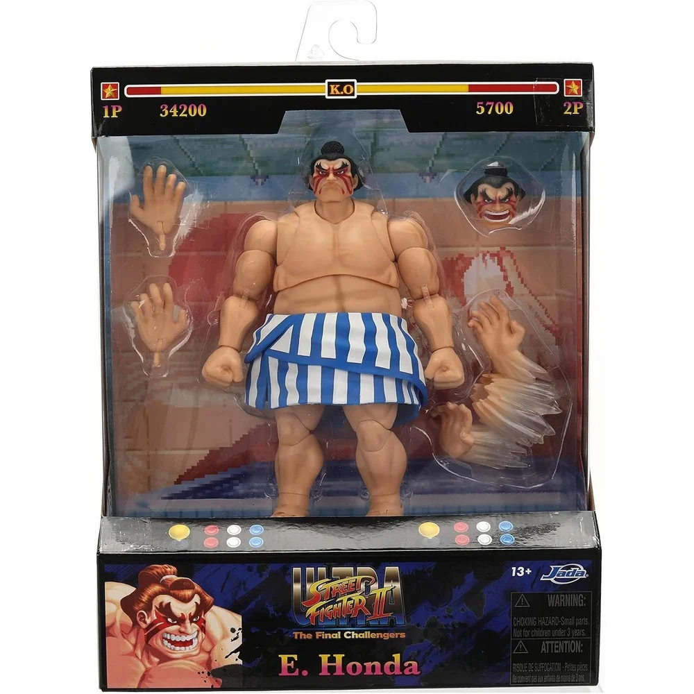 E.HONDA STREET FIGHTER 6 INCH DELUXE COLLECTOR FIGURE Image 1
