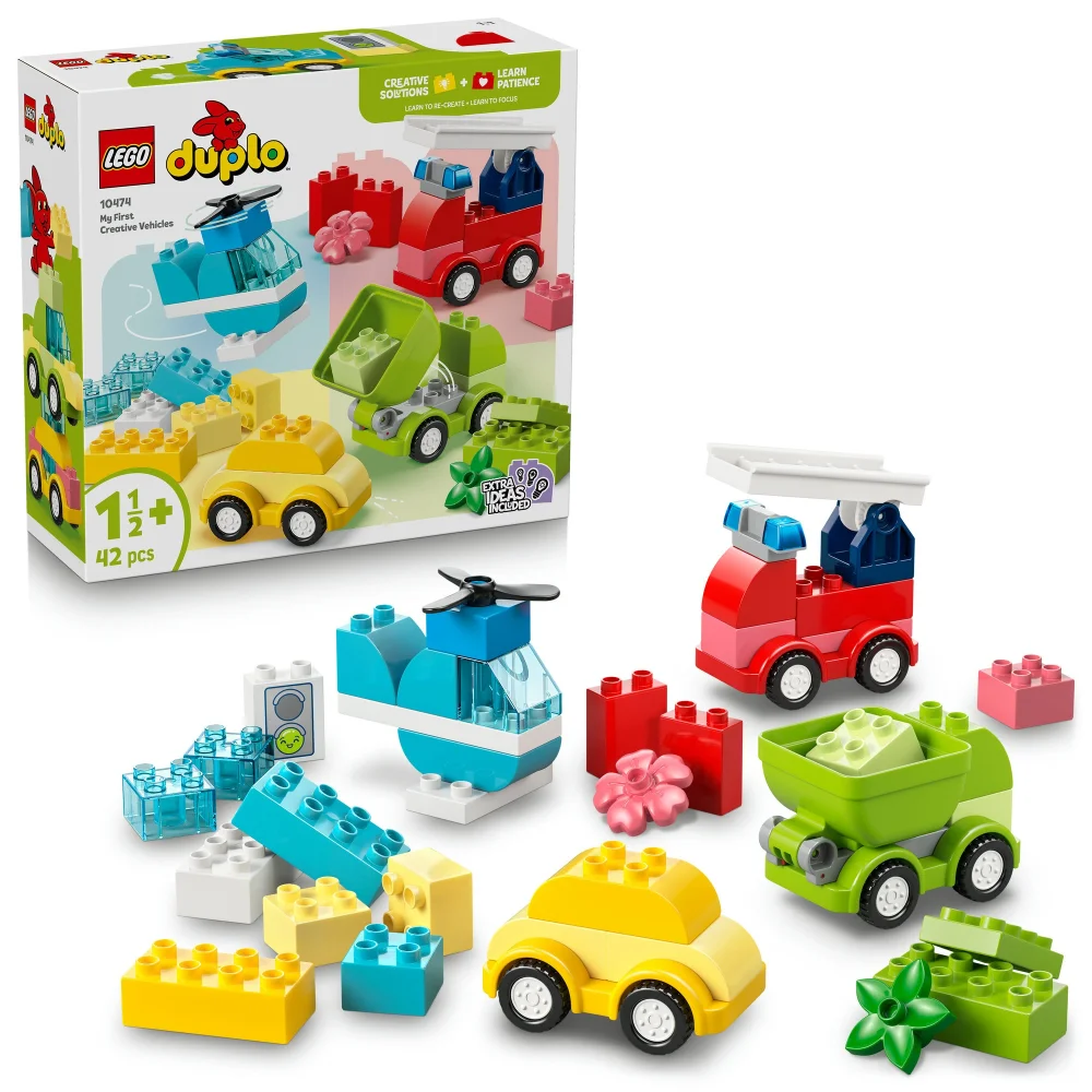 LEGO DUPLO Creative Vehicles Educational Toddler Toy 10474 Image 1
