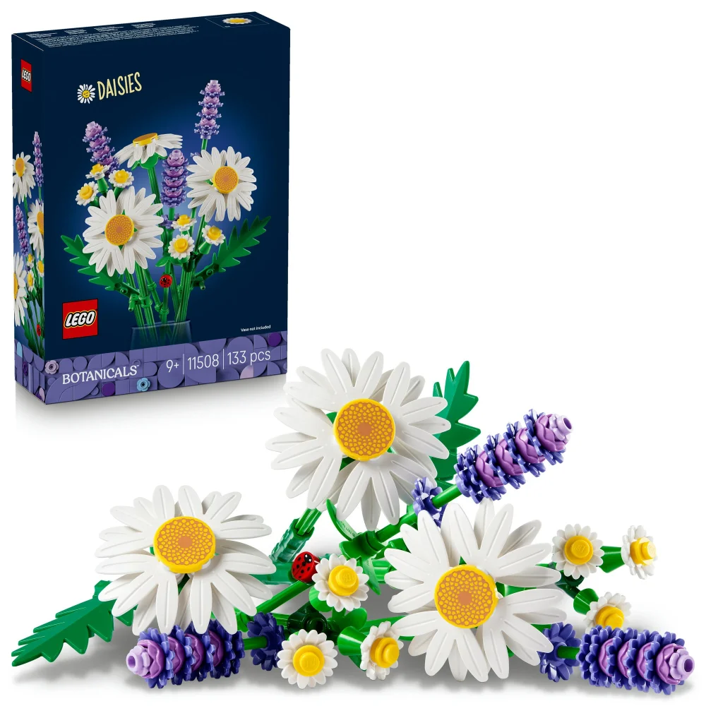 LEGO Botanicals Daisies Artificial Flower Bouquet 11508 Image 1