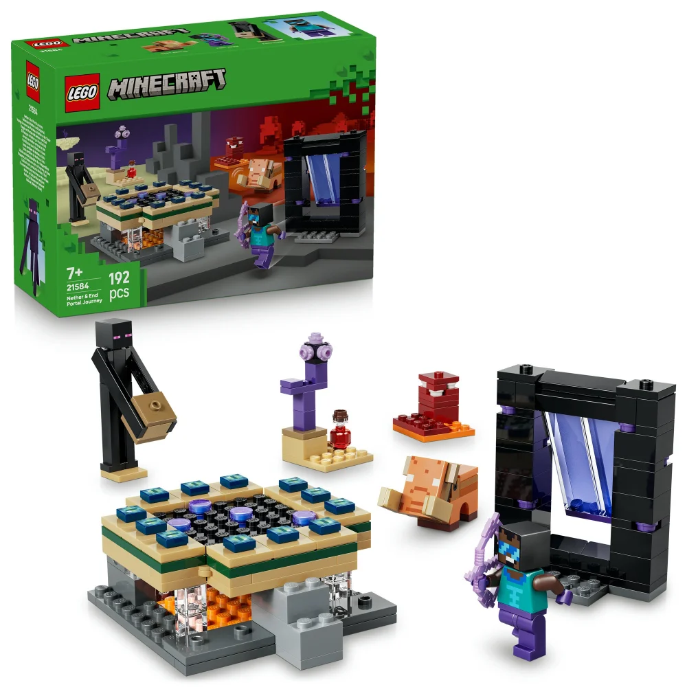 LEGO Minecraft Nether & End Portal Journey Toy 21584 Image 1