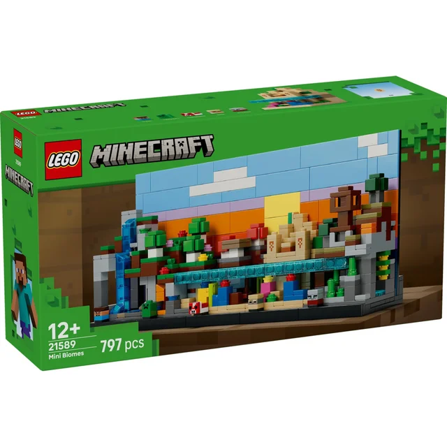 LEGO Minecraft Mini Biomes Building Toy for kids 21589