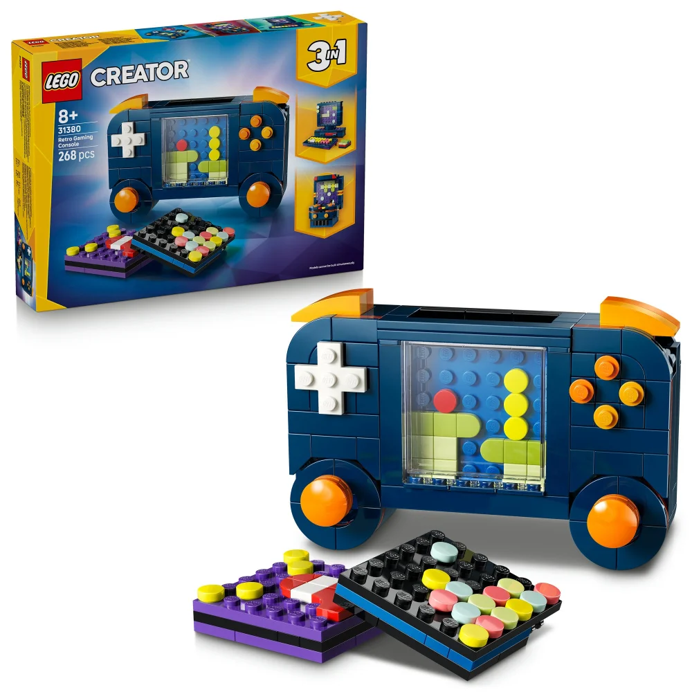 LEGO Creator 3in1 Retro Gaming Console Building Toy 31380 Image 1