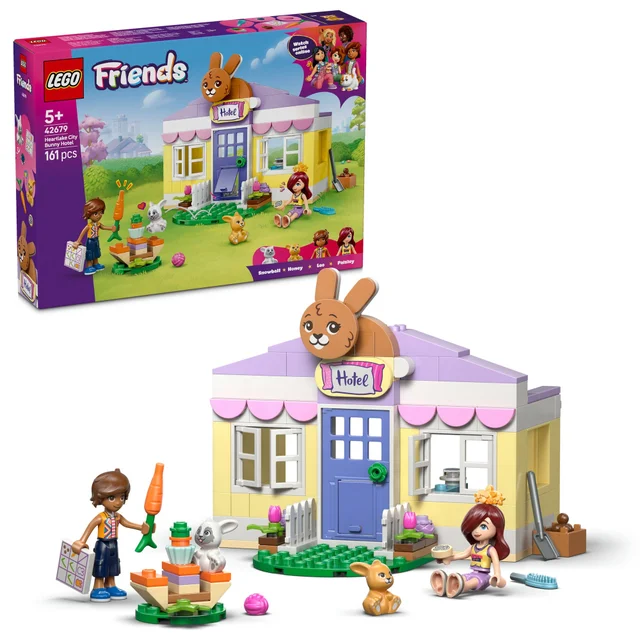 LEGO Friends Heartlake City Bunny Hotel Toy for Kids 42679