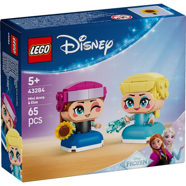 LEGO | Disney Frozen Mini Anna & Elsa Building Toys 43284