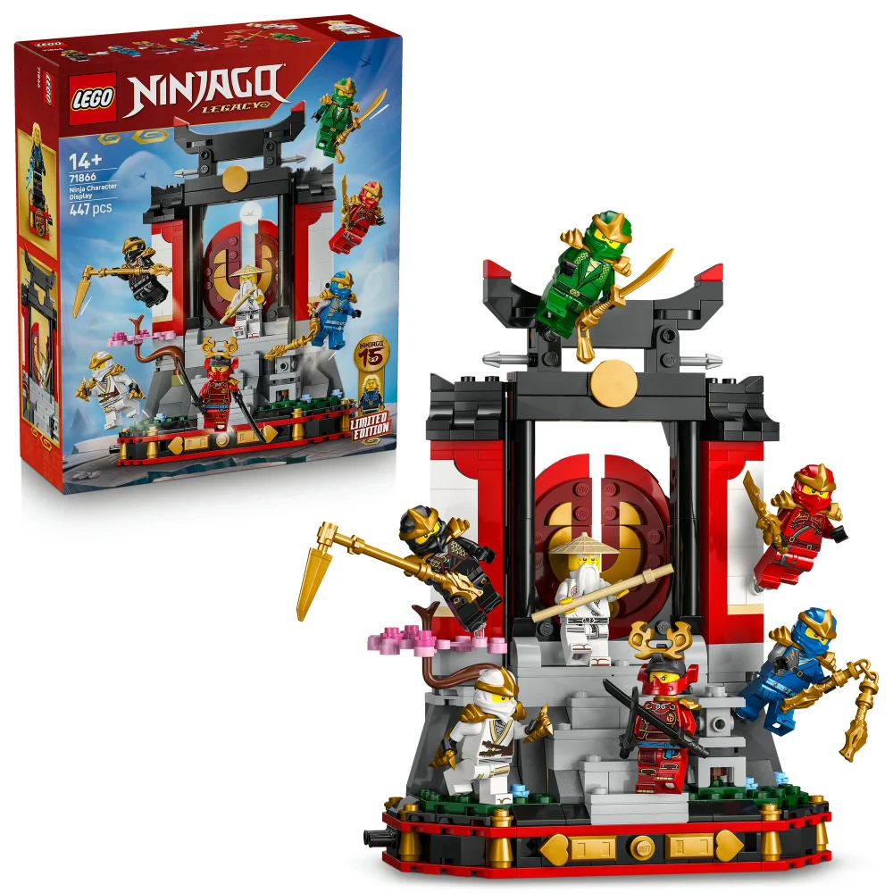 LEGO NINJAGO Ninja Character Display 15th Anniversary 71866 Image 1