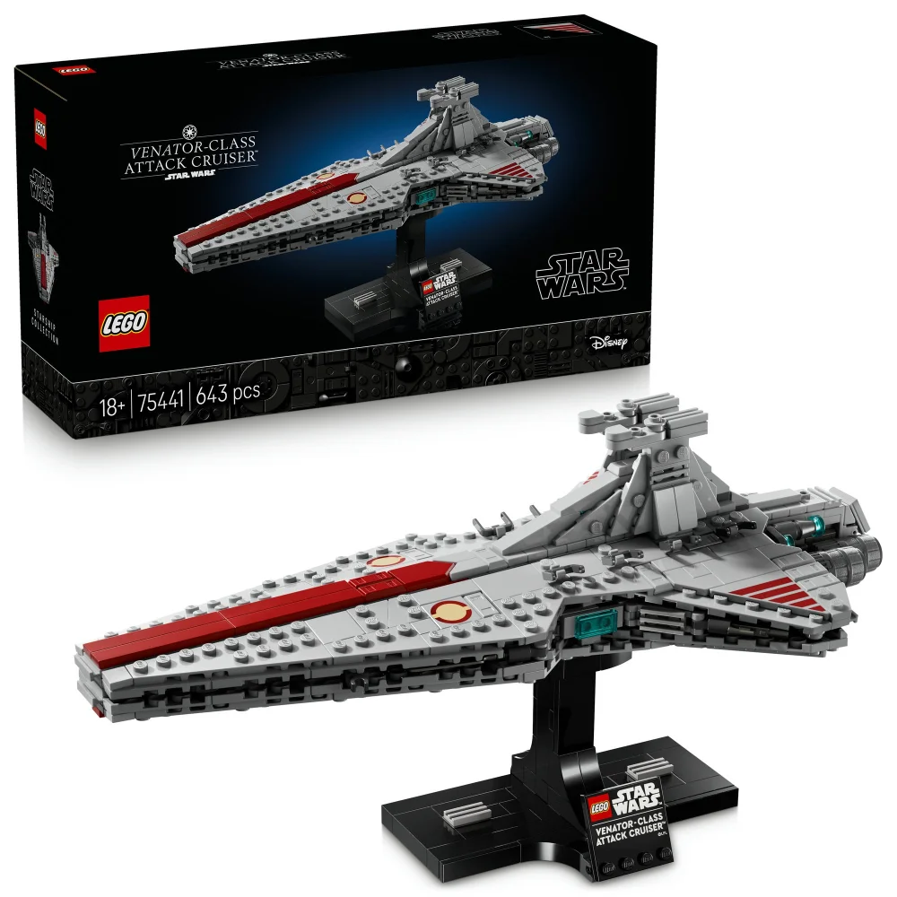 LEGO Star Wars Venator-Class Attack Cruiser Model Kit 75441 Image 1