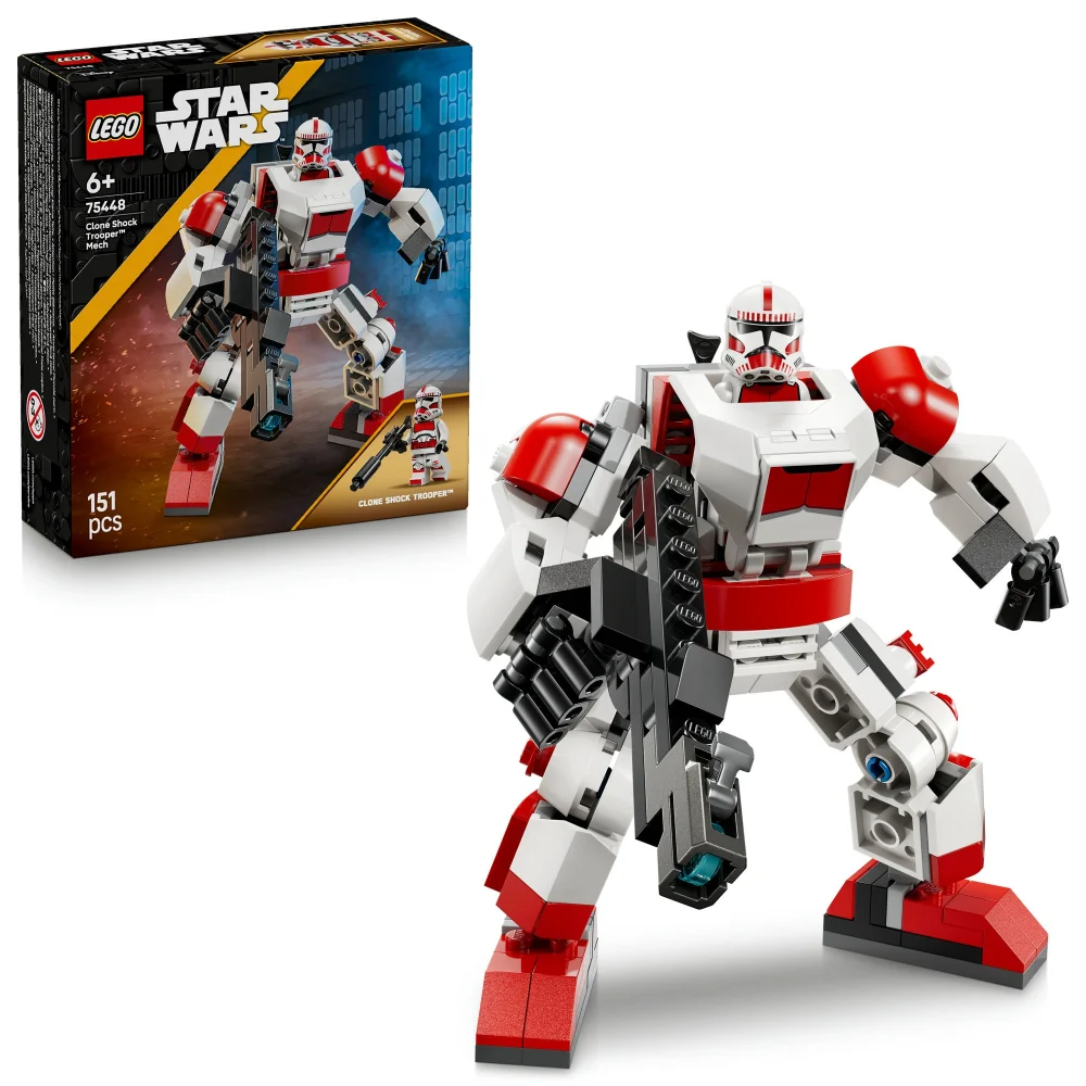 LEGO Star Wars Clone Shock Trooper Mech Building Toy 75448 Image 1