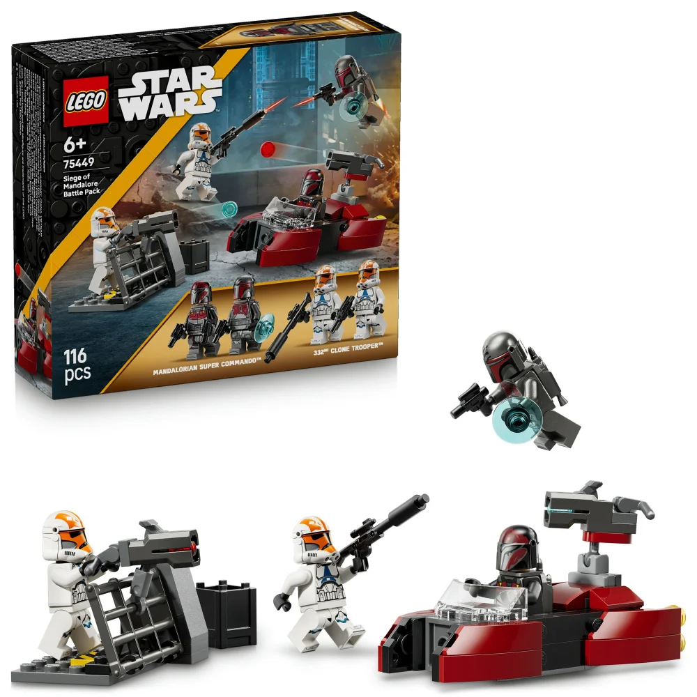 LEGO Star Wars Siege of Mandalore Battle Pack Set 75449 Image 1