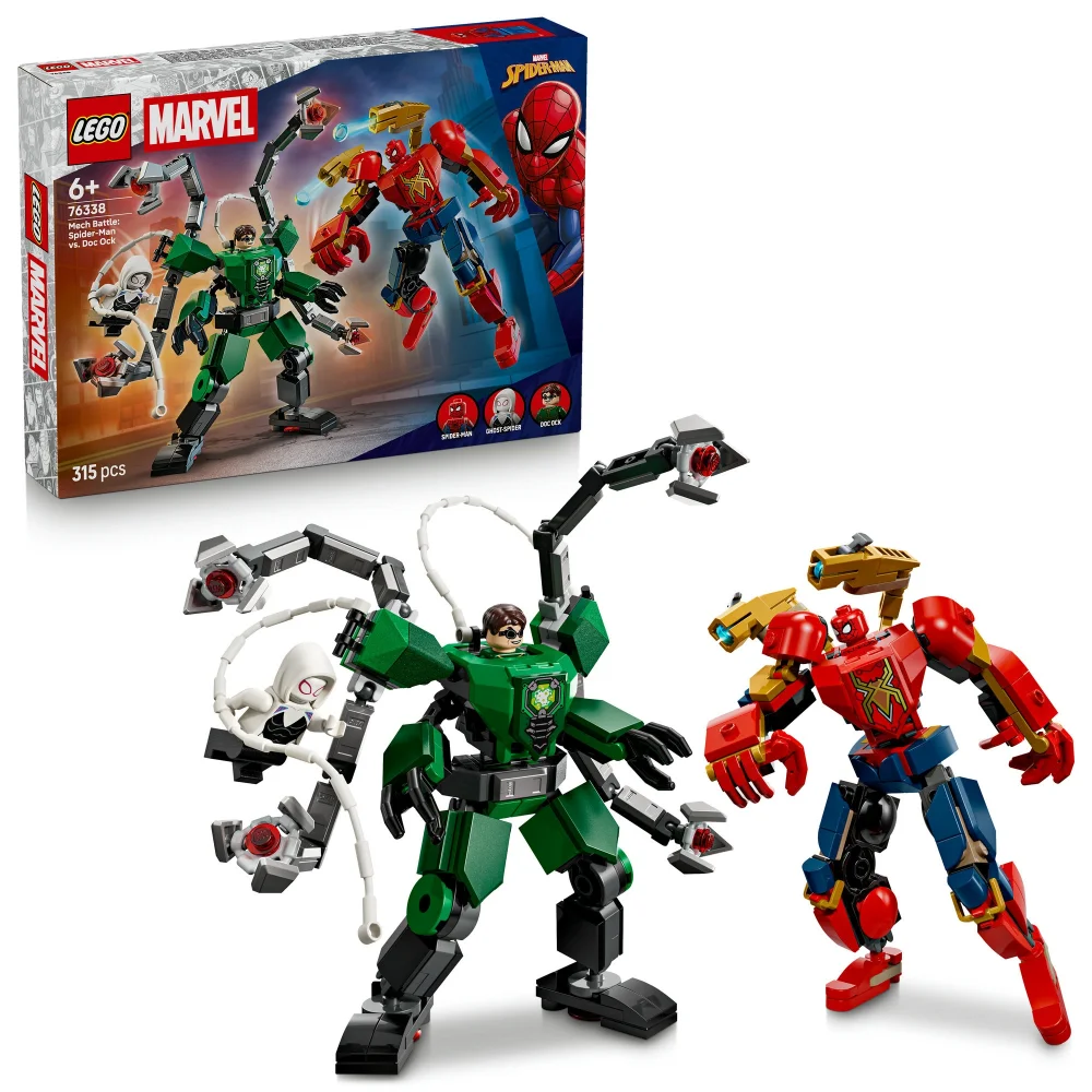 LEGO | Marvel Mech Battle: Spider-Man vs. Doc Ock Set 76338 Image 1