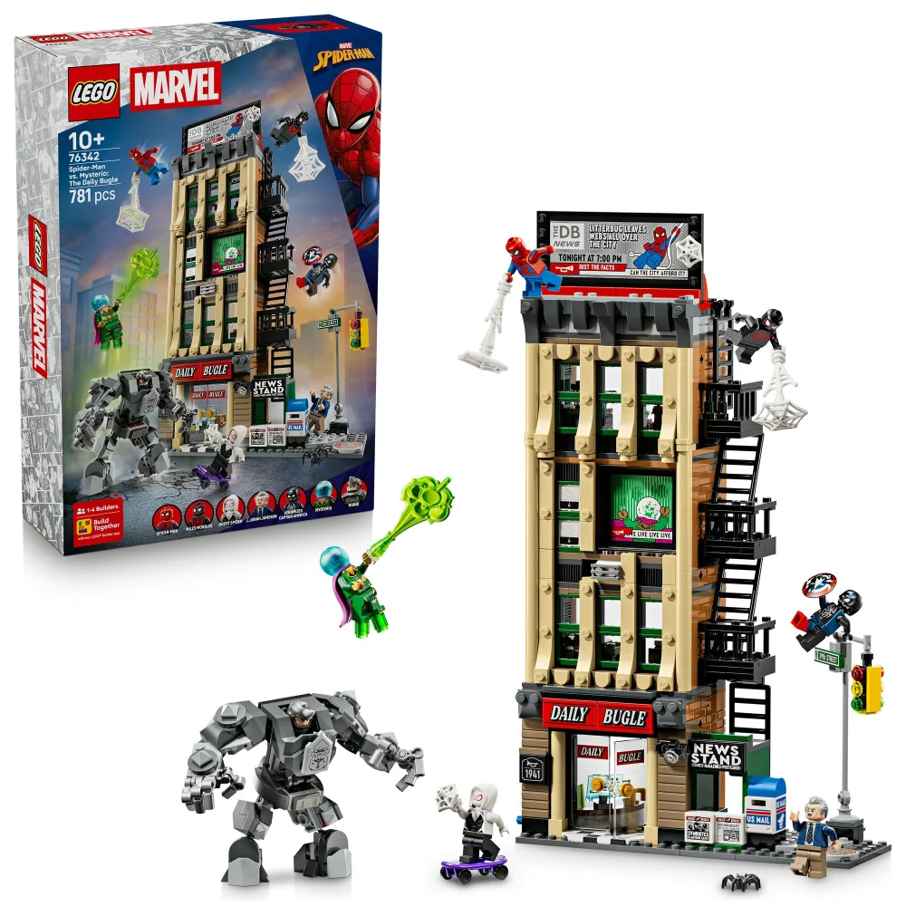 LEGO | Marvel Spider-Man vs. Mysterio: The Daily Bugle 76342 Image 1