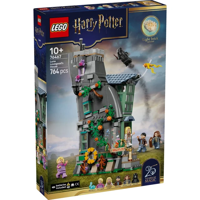 LEGO Harry Potter Luna Lovegood’s House Toy for Kids 76467