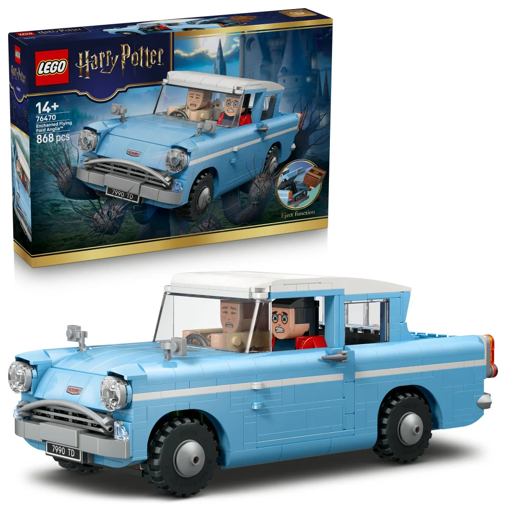 LEGO Harry Potter Enchanted Flying Ford Anglia Car Toy 76470 Image 1