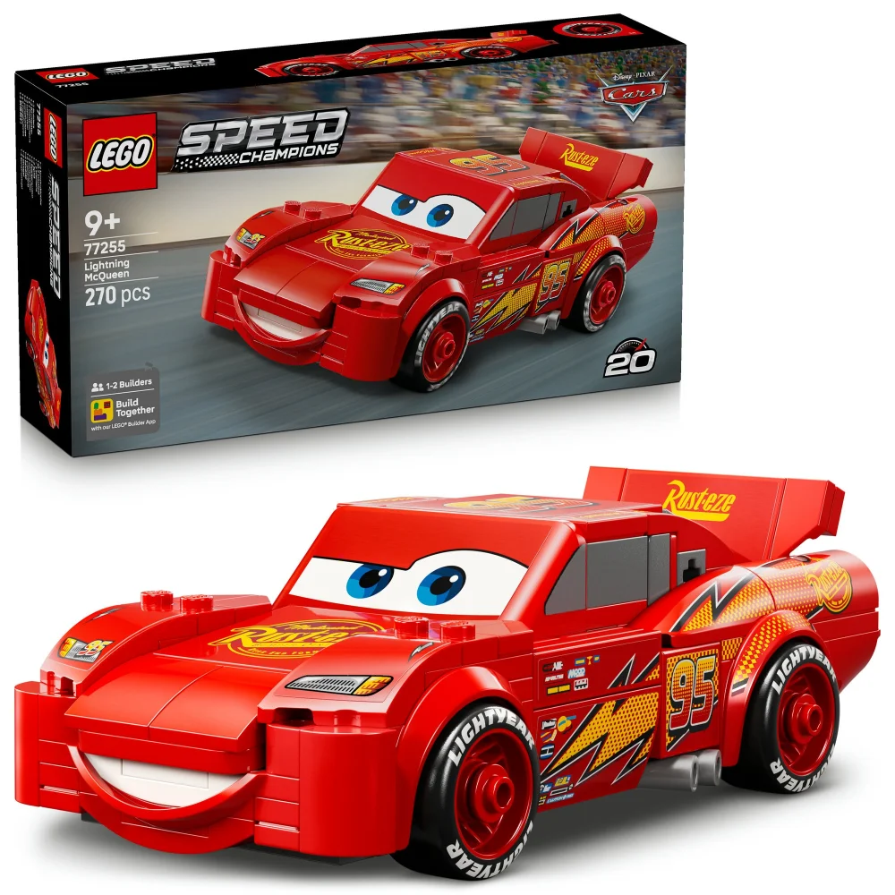 LEGO Speed Champions Lightning McQueen Car Toy 77255 Image 1