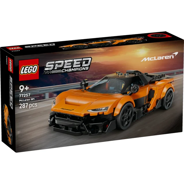 LEGO Speed Champions McLaren W1 Toy Car Model Kit 77257