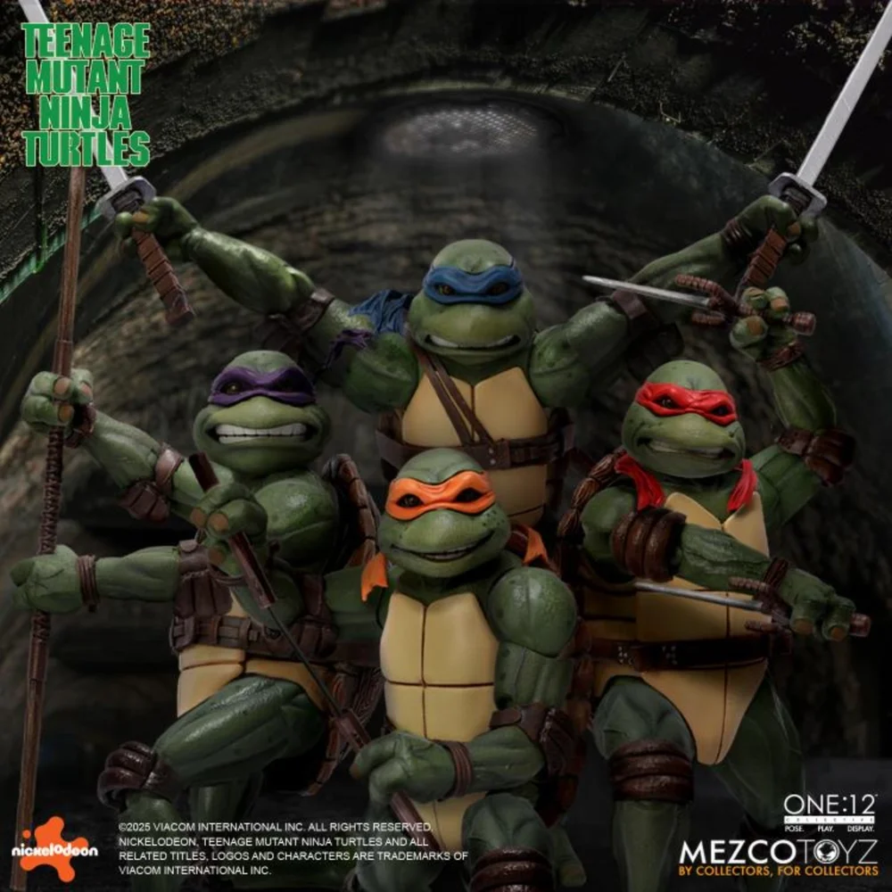 TMNT 1990 MOVIE ONE:12 COLLECTIVE BOX SET - TEENAGE MUTANT NINJA TURTLES Image 1