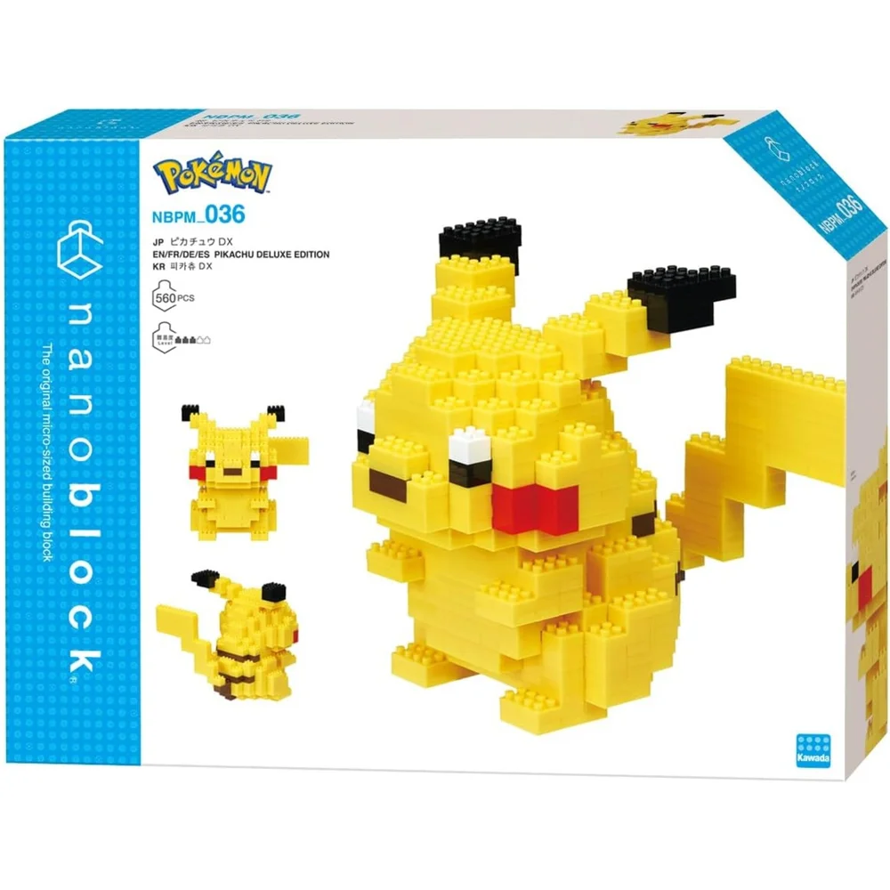 Nanoblock - Pokemon DX - Giant Pikachu Image 1
