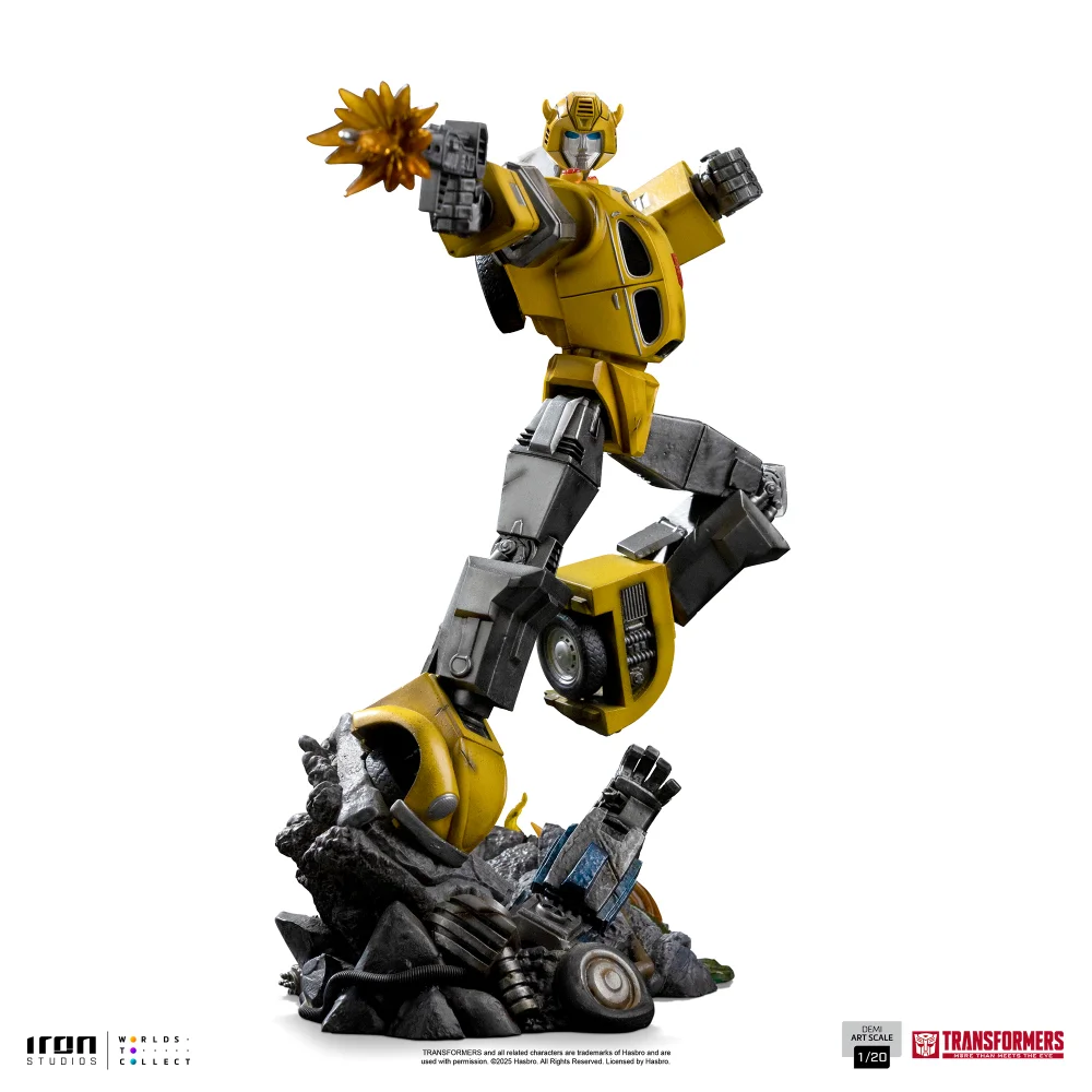 Iron Studios Transformers Demi Art Scale 1/20 Bumblebee Figure Image 1