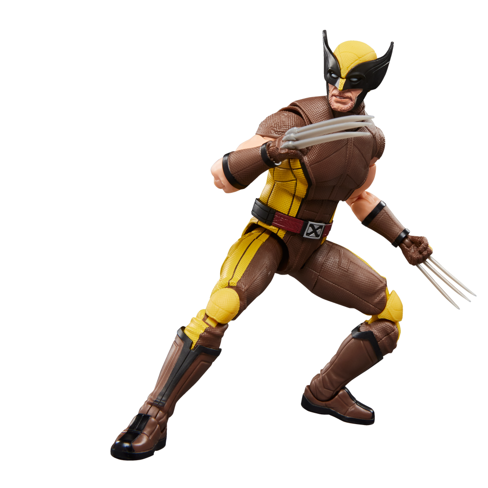 Hasbro Marvel Legends Series Wolverine (Brown Suit), Marvel Studios' Deadpool & Wolverine 6" Action Figure Image 1