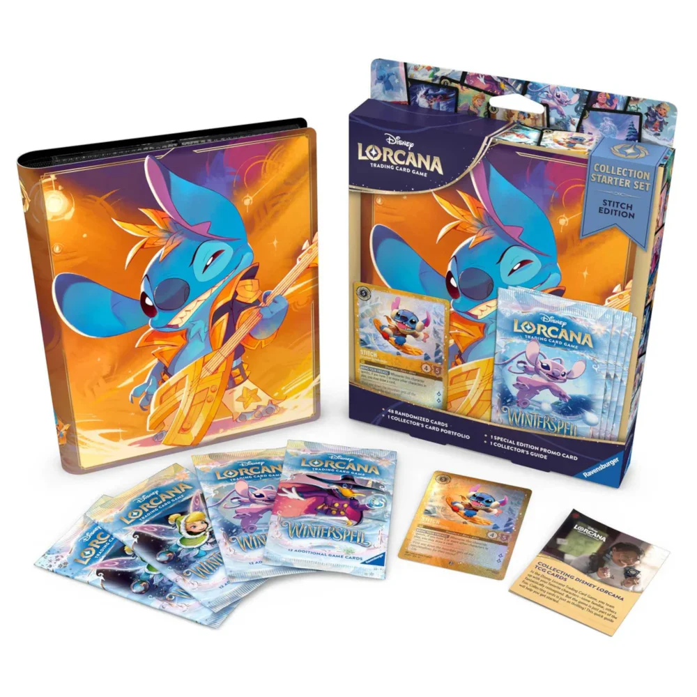 Disney Lorcana Trading Card Game Winterspell Collection Starter Set Image 1