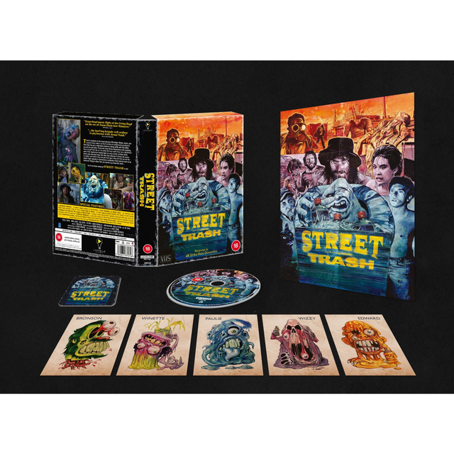 Street Trash 4K Ultra HD Limited Collector's Edition VHS Box