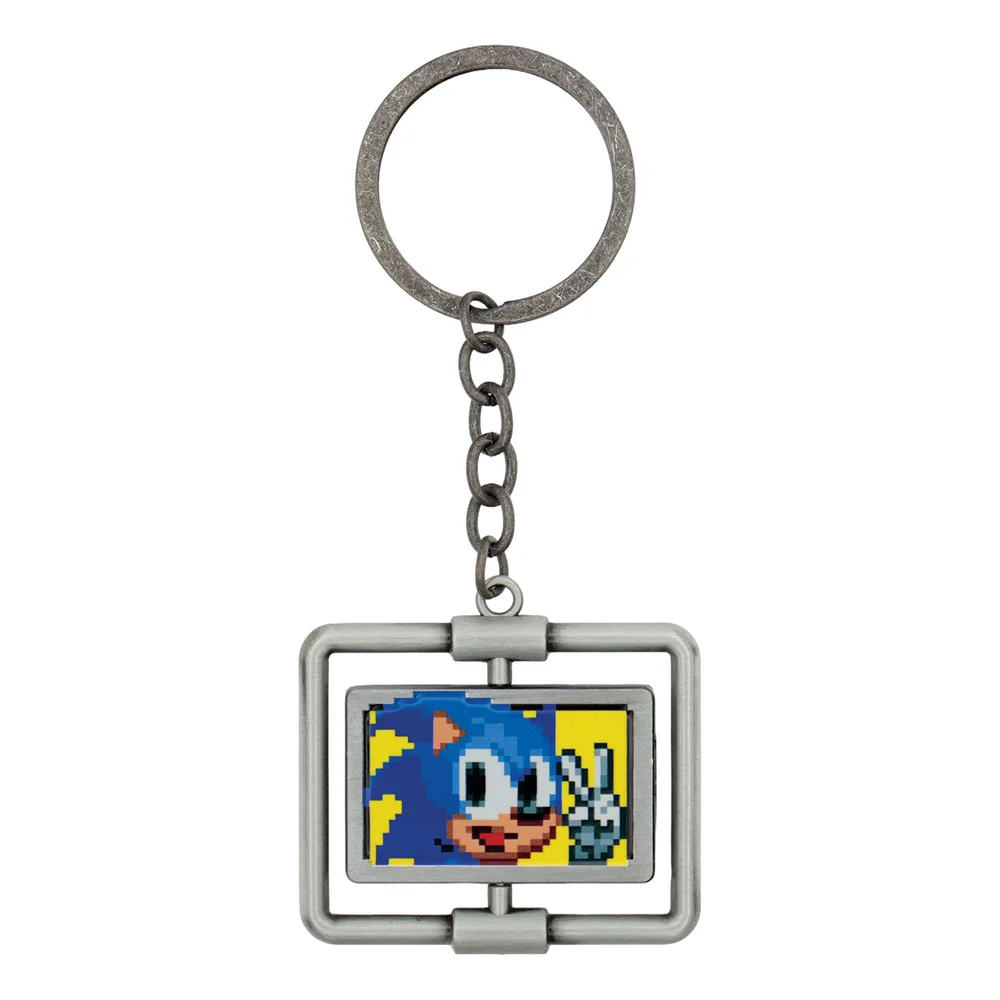 Sonic The Hedgehog – Spinning Keyring Image 1