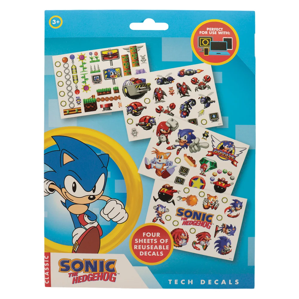 Sonic The Hedgehog – Retro Tech Decals Image 1