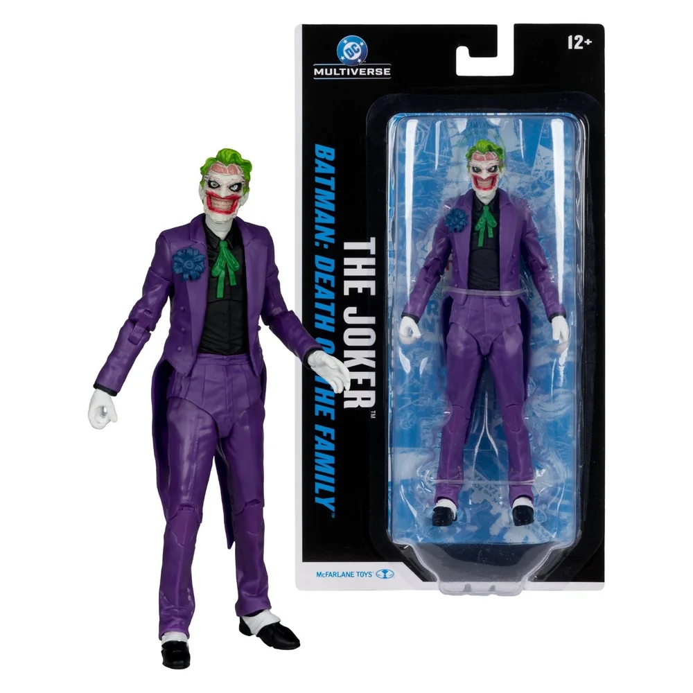 McFarlane DC Multiverse The Joker Death Of The Family Blister Card 7" Action Figure Image 1
