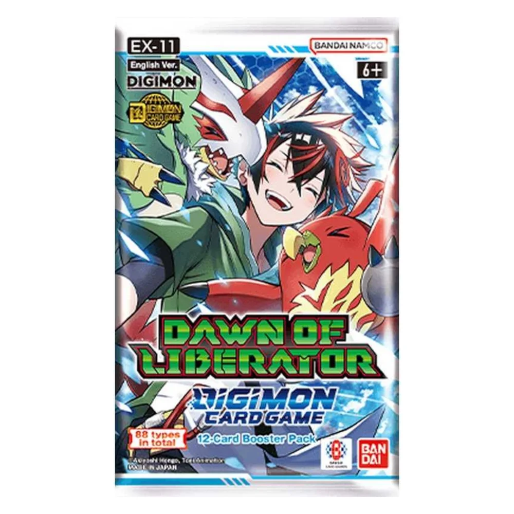 Digimon Card Game: Extra Booster Box Dawn Of Liberator (24 Packs) Image 1