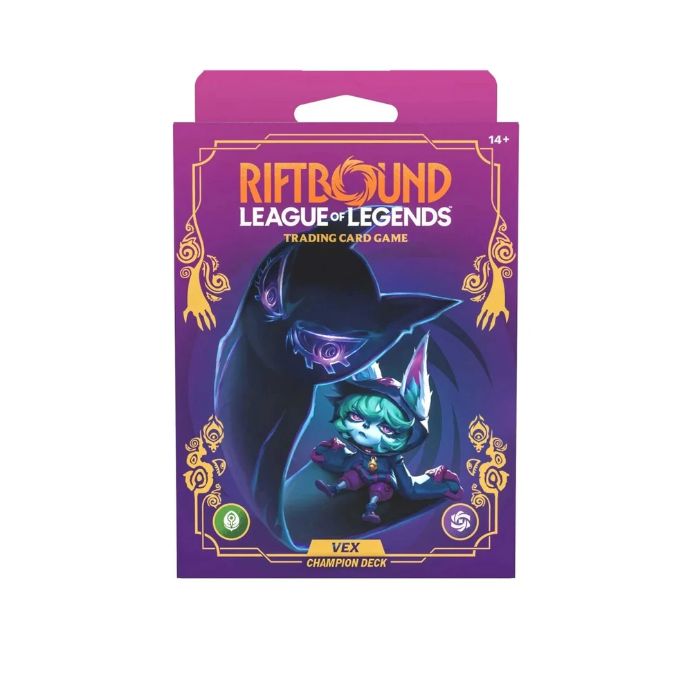 Riftbound: League of Legends Trading Card Game Unleashed Champion Deck Vex Image 1