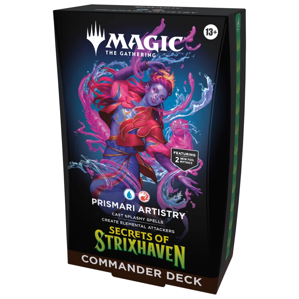 Magic: The Gathering Secrets of Strixhaven Commander Deck - Prismari Artistry Image 1