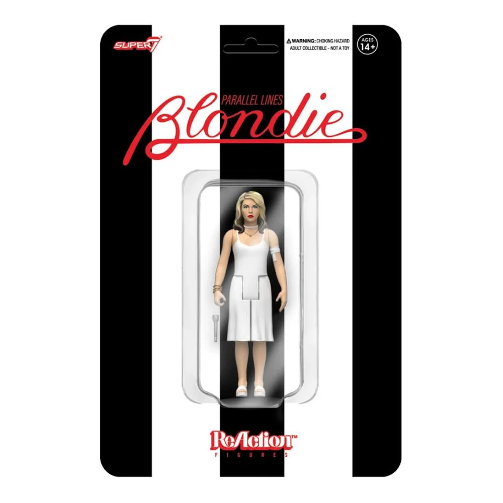 Super 7 Blondie Debbie Harry Parallel Lines ReAction Figure Image 1