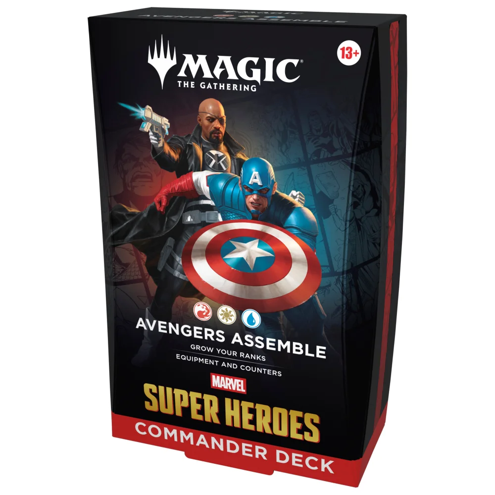 Magic: The Gathering Marvel Super Heroes Commander Deck - Avengers Assemble Image 1