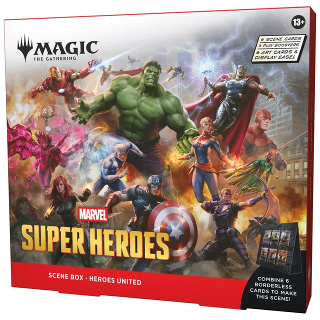 Magic: The Gathering Marvel Super Heroes Scene Box - Heroes United