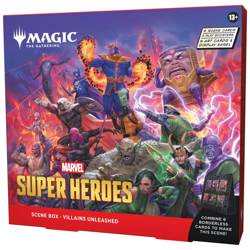 Magic: The Gathering Marvel Super Heroes Scene Box - Villains Unleashed Image 1