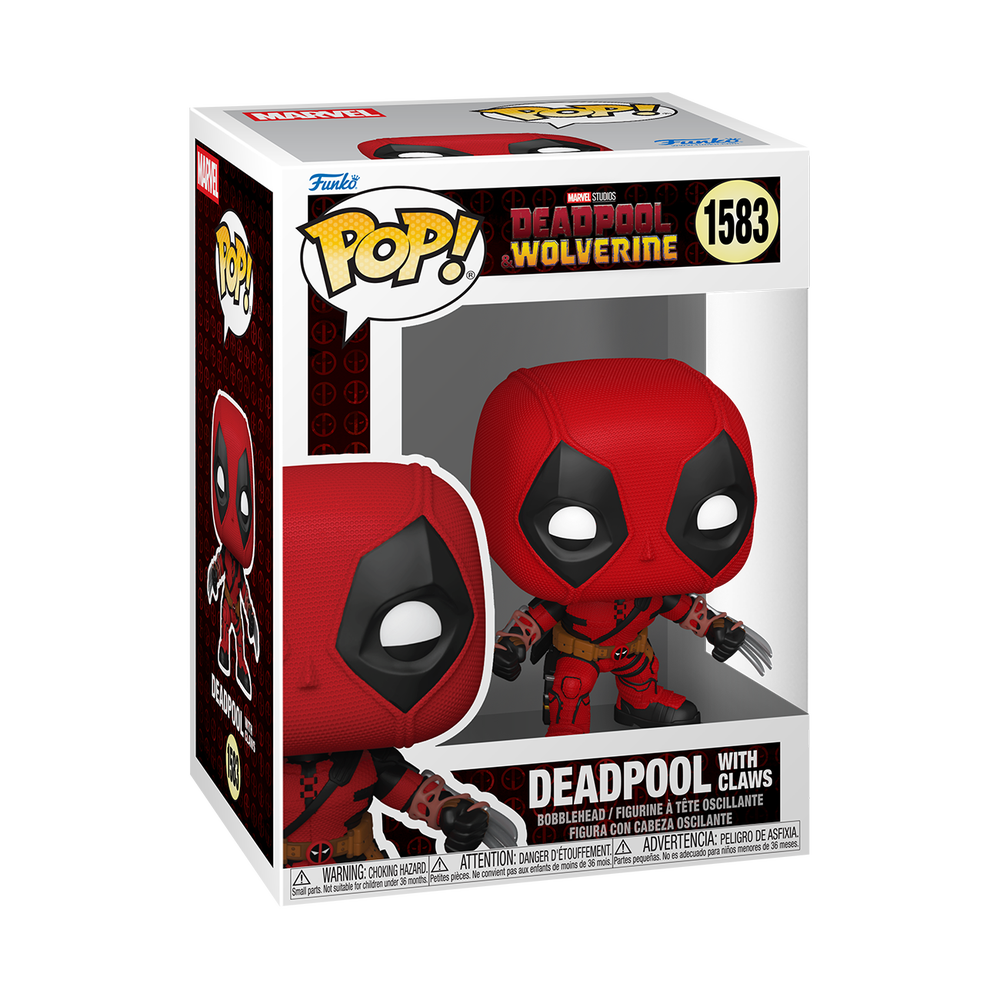 POP Marvel: DP 3 S4- Deadpool w/claws Image 1