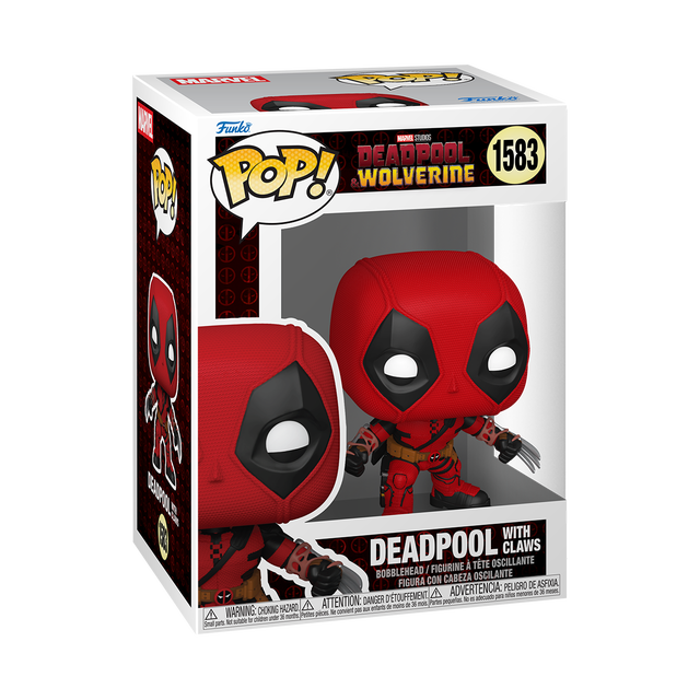 POP Marvel: DP 3 S4- Deadpool w/claws