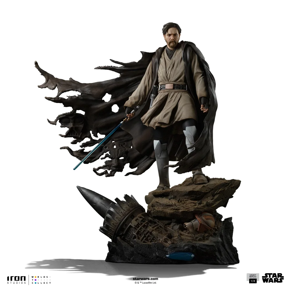 Iron Studios Star Wars Obi-Wan Signatures Legacy Replica 1/4 Statue Image 1