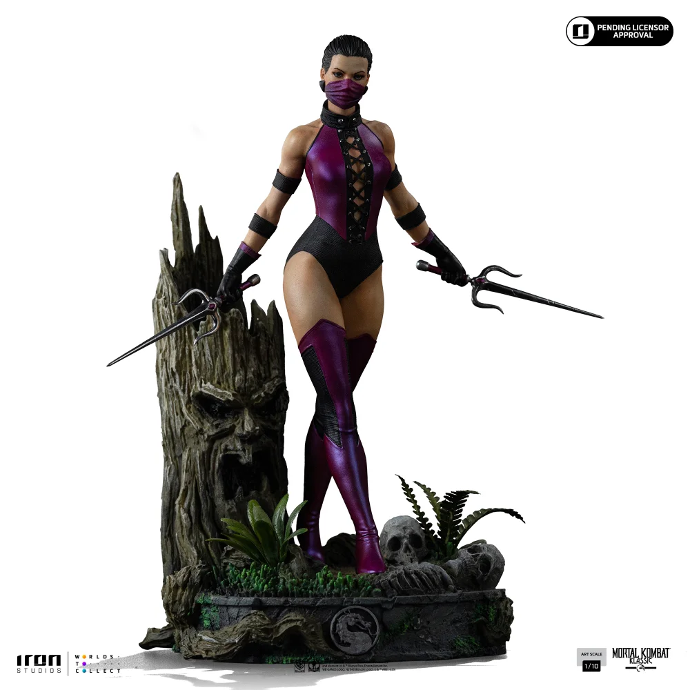 Iron Studios Mortal Kombat Mileena Art Scale 1/10 Statue Image 1
