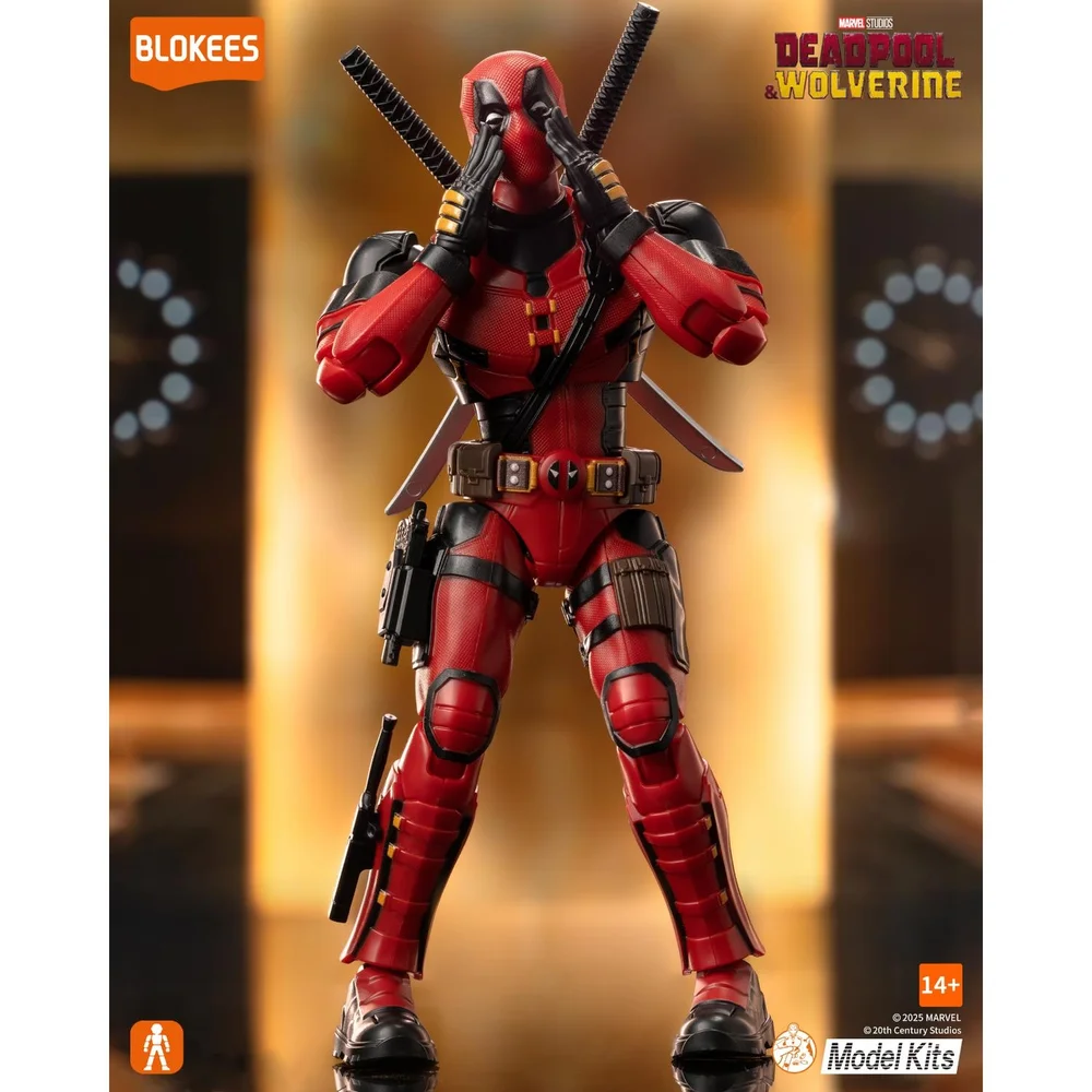 Blokees Figures - Marvel Infinity SAGA - Marvel Heroes Champion Class - Deadpool Image 1