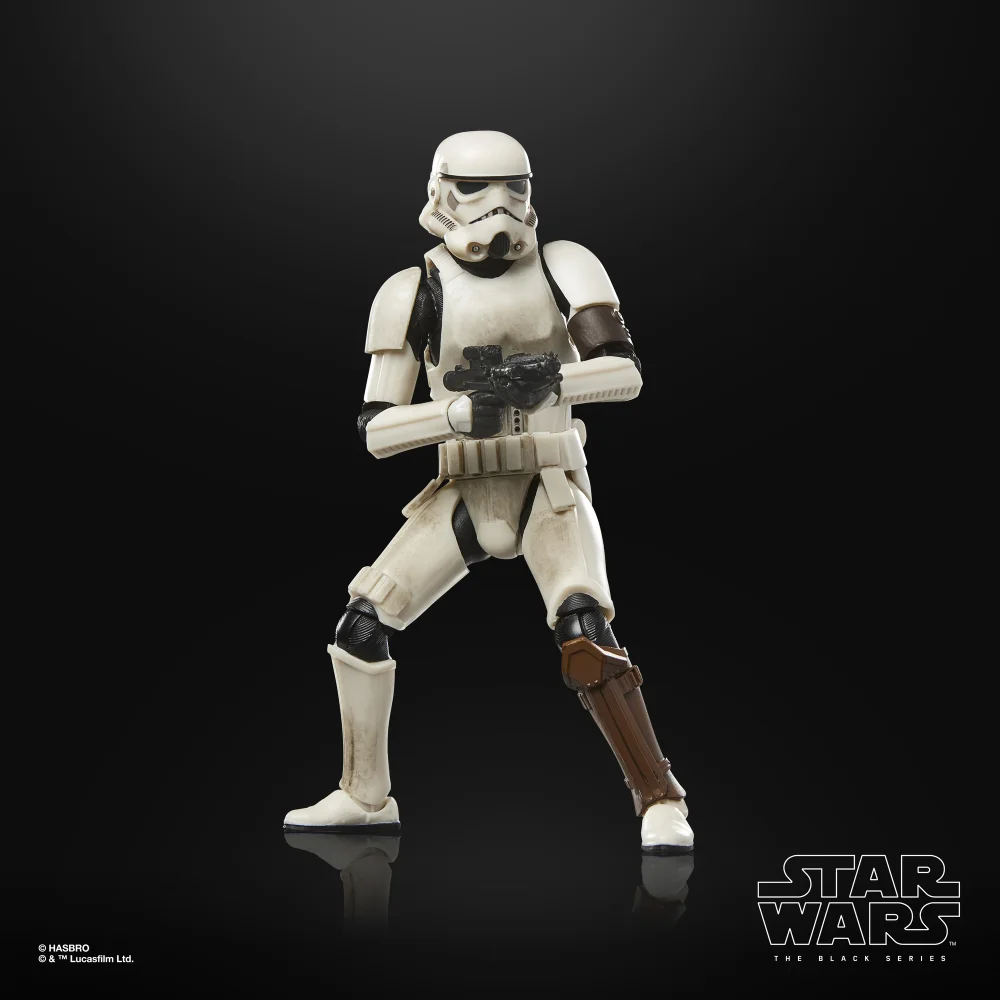 Hasbro Star Wars The Black Series Imperial Remnant Stormtrooper Action Figure (6”) Image 1