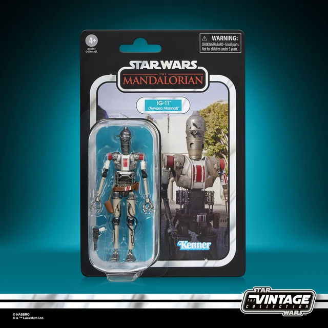 Hasbro Star Wars The Vintage Collection IG-11 (Nevarro Marshal) Action Figure (3.75")