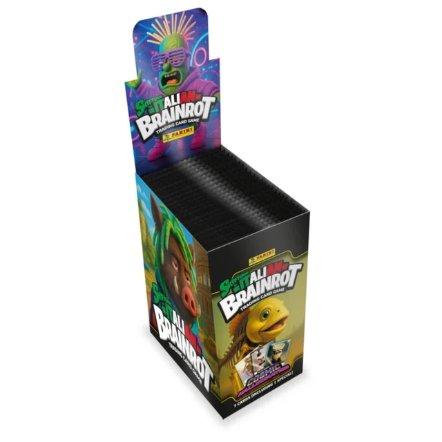 Panini Skifidol Italian Brainrot Cosmic Hallucination Trading Card Collection Booster Box (24 Packs)