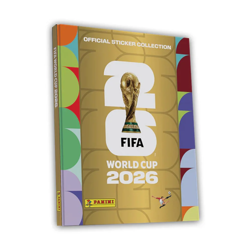 FIFA World Cup 2026 Sticker Collection Gold Hardback Album Image 1